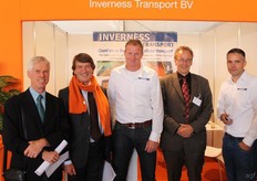 Inverness Transport with important visitors: Nico van Opstal, Mr Lever Director of the Dutch Ministry of the Economy, Agriculture and Innovation, Richard van den Dolder, Dhr. van Diepen Director of the Dutch potato organisation with Nico Boonstra.
