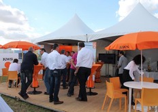 The bright coloured stand from KWS.