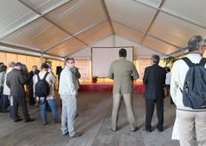 Ap Ruinard and Ernst Arn from KWS. In July last year KWS became independent, the fair was the perfect place to let everybody know.