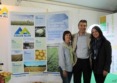 Cullen Allen: Denise Craig, Eddie Craig and Ashleigh Craig.