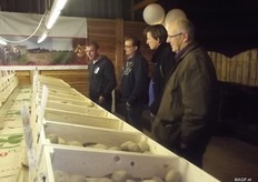 Bram says there is a market for both crumbly and solid cooking potatoes. The demand abroad is mainly for solid cooking potatoes.