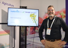 Muddy Boots have a cold chain management system which works on the lorilan network, the information feeds directly into the quality management systems. The sensor is disposable and recyclable. Sean Verlander – Muddy Boots.