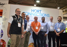 Darren Keating - International Fresh Produce Association with the finalists for the UPL Tech and Innovation award.