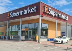The following photos were taken at a K-Supermarket. There are more than 200 branches throughout the country. This one is just outside Helsinki.