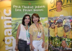 Daniela and Mayra Velazquez de Leon with Organics Unlimited. 