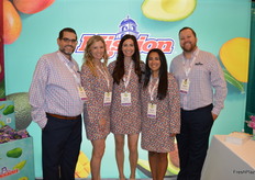 Patrick Cortes, Megan Berenbach, Brooke Becker, Desirae Perez, and Stephen Fink with Mission Produce. 