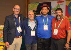 Matt Mandel, Craig Slate, Juan Carlos Barrionuevo, and Frank Camera with SunFed. 