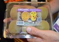 A product Wild River Fruit is most proud of, organic gold kiwifruit. 