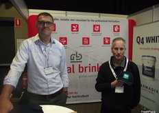 Martin Carniel from BIOGROW and David Francis from Royal Brinkman.