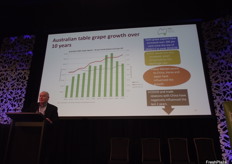 Jeff Scott from Australian Table Grape Association.