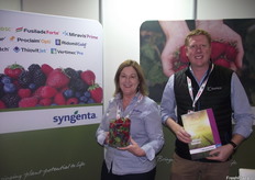 Lisa White and Wayne Richardson from Syngenta.