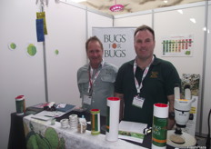 Paul Jones and Steve Coventry from Bugs for Bugs.
