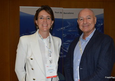 Ingrid Vanstreels – Port of Antwerp and Manuel Kabana – International Association of Refrigerated warehouses.