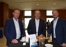 Danny Verlinden and Adrian Dunner from GCI with Neils Prebensen – Emmerson