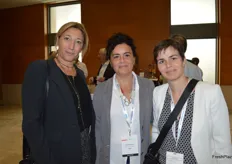 Carla Salvado, Cristina Novellon and Olga Salvador from the Port of Barcelona