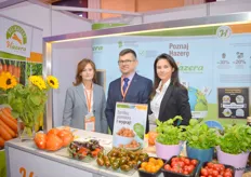 Hazera, which sells vegetable seeds with offices in Israel and Poland, was represented by Anna Burznk, Piotr Rozanski and Aleksandra Solowielko. 