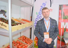 Gabriel Chojnacki, from Syngenta Poland says they have about 30% market share of the traditional pink tomato market.