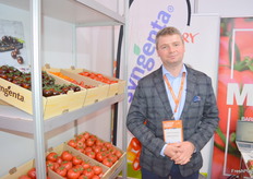 Gabriel Chojnacki, from Syngenta Poland says they have about 30% market share of the traditional pink tomato market.