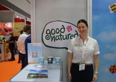 ASF- Good Natured are looking towards exporting to the Asia markets next year with a new variety – Magnum, which a strong, sweet fruit good for export. Jill Witheyman was at the stand.