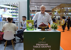 The Australian grape season is still way off, the fruit set should happen next week and if it stays dry it should be a good season. Jeff Scott CEO of Australian Table Grapes said they are anticipating the opening of the US market to Australian grapes very soon.