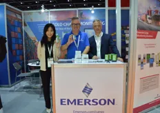 Emillia Zhang, Gert Uitdewilligen and Ivan Fullin were representing Emerson.