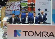 Stanley Lim, Clinton Jeffries, Nik Ansorge, Tim Grieve and Joshua Miers Jones at TOMRA.