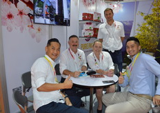 The team at Pure Pac - the New Zealand cherry season will start in January.