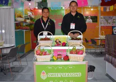 Sweet Seasons exports exotic fruit from Mexico to Europe and US and are building their presence in Asia.