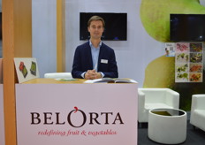 Laurent De Smedt from BelOrta, Belgian pear exports to China are increasing they have been exporting to the Chinese market for 5-6 years now.