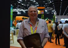 Peter Ingham from Lee McKeand was visiting the trade show.