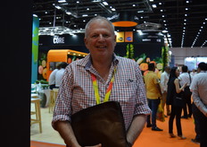 Peter Ingham from Lee McKeand was visiting the trade show.