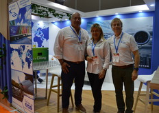 Alvero Lopez, Valentina Herrera and Esteban Feliciasi from Fato Caro provide airfreight from South America to the world.