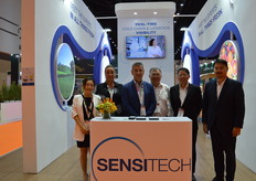 The Sensitec team - Wen Zhang, Corienne Kinkle, David Bastock, Noel Shang, Daniel Chen and Ambrose King.