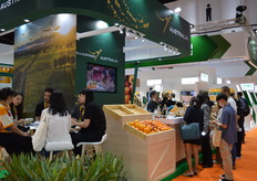 A busy Australian stand.