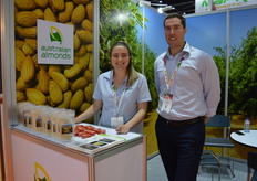 Lou Martin – Almond Board Australia and Ben Fessy – Ofi. There huge opportunities from Australian almonds in China and India.