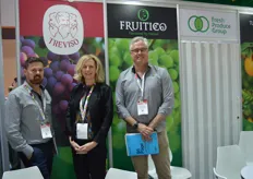 Malcolm McLean, Leon van Biljon and Margret Mason from Fresh Produce Group.