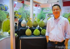Tan Sue Sian is Director at TopFruits from Malaysia. The company specialises in the export of fresh and frozen durian, processed durian, fresh pineapple, frozen jackfruit and fresh mangosteen. China is an important market.