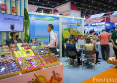 The stand of the Thai Department of International Trade Promotion.