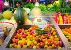 Rijkzwaan's colourful vegetable assortment. 