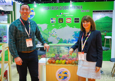 French import and export company Distrimex with Victor Laurent and Nathalie Casal.