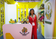 Ana Armas from PimanFruits, Ecuador.