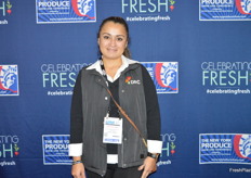 Dafne Palomino with the Fruit & Vegetable Dispute Resolution Corporation is attending the show. 