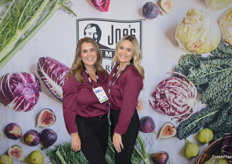 Francesca Marchini-Fordice and Marissa Marchini with J. Marchini Farms.
