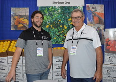 Jonathan Blake and Brian Blake with Silver Canyon Citrus from Arizona.
