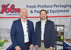 Andrew Philpott and Scott Knapkavage with Volm Companies.