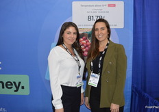 Michelle Korte and Nikki Patrick with Tive.