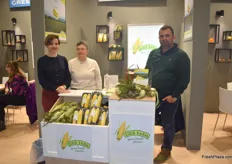 Tassi Lina and Zisiz Ioannis from Zisis farms. They export sweet corn.