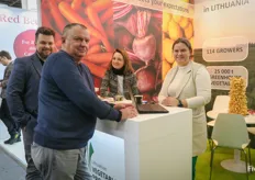 Stand of the Lithuanian Vegetable Producers Association.