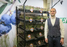 Krzystof Kowalski from Gosdopadarstwo Szkolkarskie Cieplucha is a breeder of blueberry bushes and some other berry varieties including blackberry. The company sees strong demand from the Portuguese market.