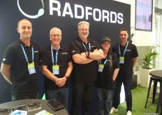 Nick Eggmann, Phil Radford, Adam Cuming, Julie Reiser and Royce Sharplin from Radfords Software Ltd.